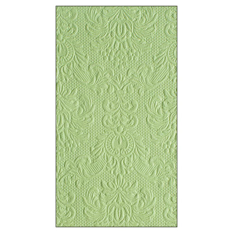 Green textured paper towel with a subtle pattern