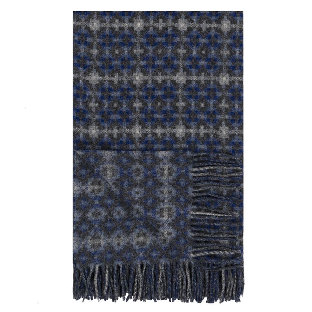 Pembroke Cobalt Throw