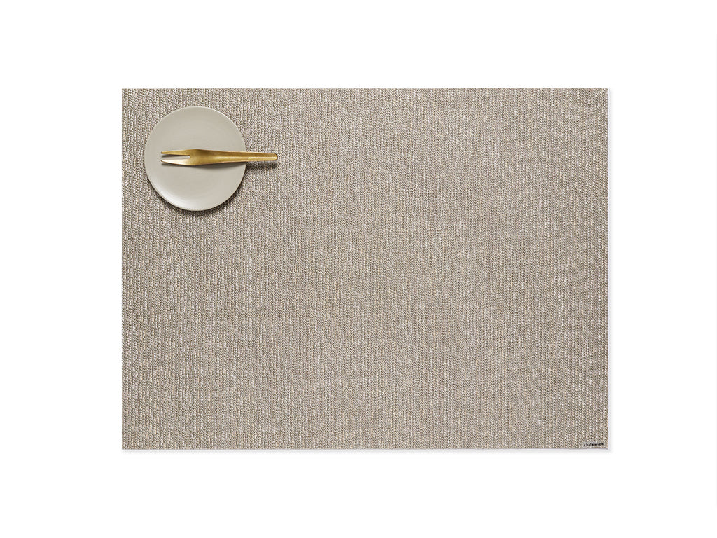 Moire placemat in colour Mica 