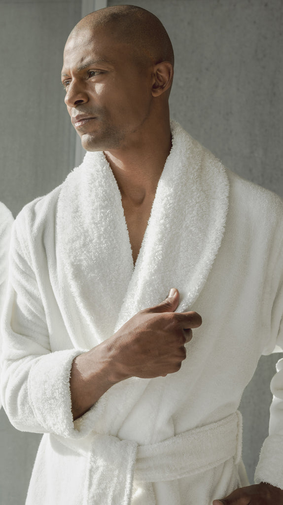 Abyss Comfy Robe in White