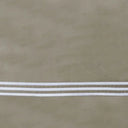 Platinum Sateen Khaki/ White swatch