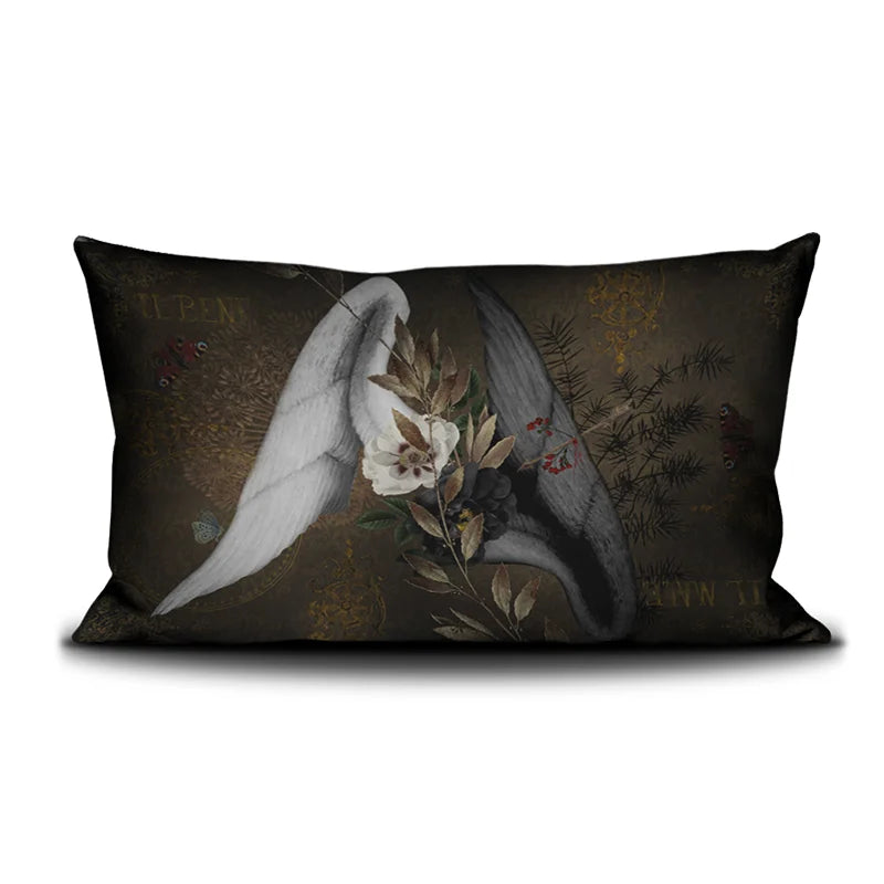 Il Bene Il Male 16" x 26" cushion cover back 
