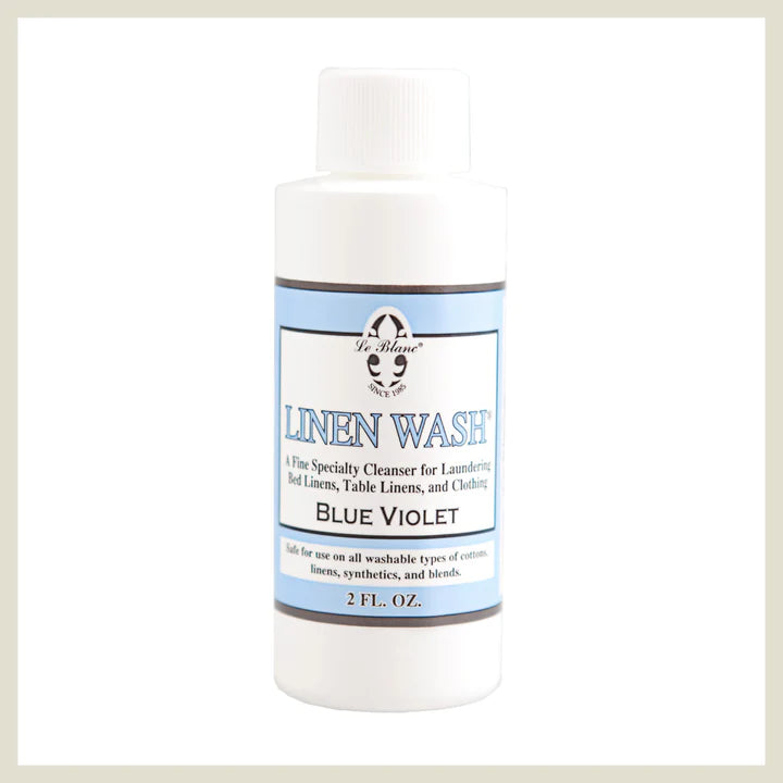 Le Blanc Linen Wash 2 Oz Blue Violet