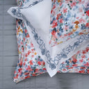 Floral-patterned and embroidered Shams 