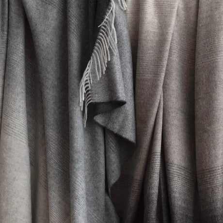 Aria throws in the colour Charcoal (left) and Crimini (right)
