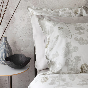 Aspen shams and layering Capri pillowcases 