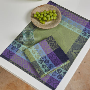 Bastide Coated Placemat with matching napkin