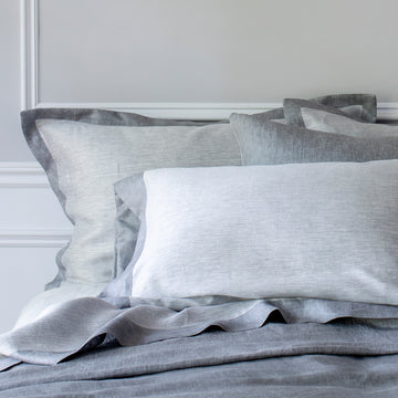 Biancha Duvet Cover and Shams in Denim