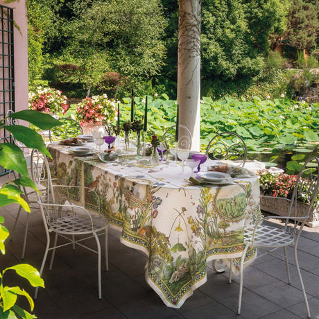 Bunny Garden Tablecloth 