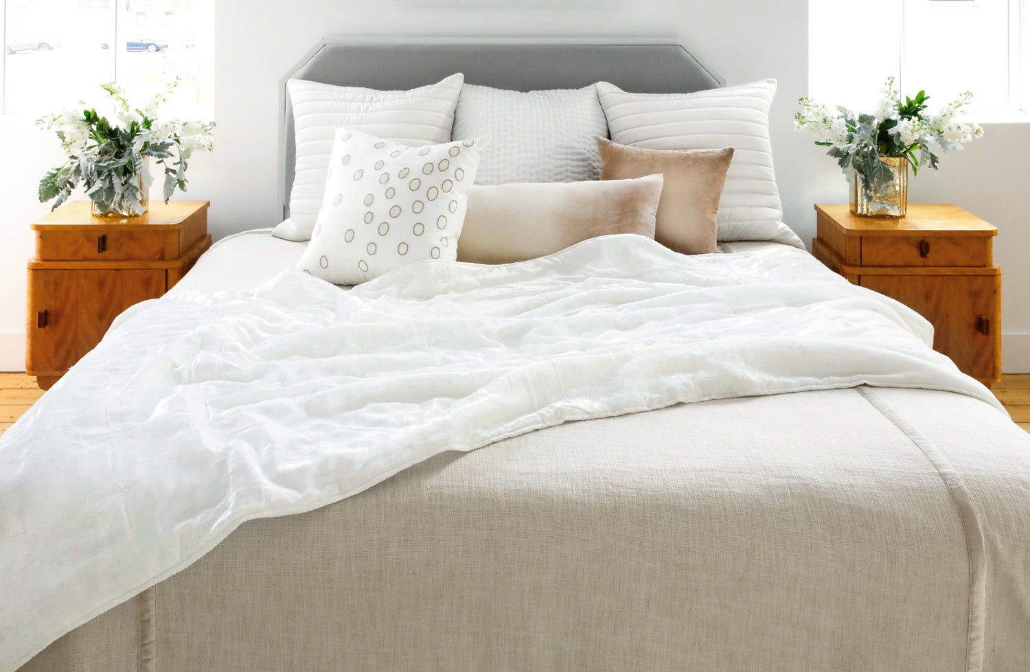 Biscotti Chunky Woven Coverlets and Shams