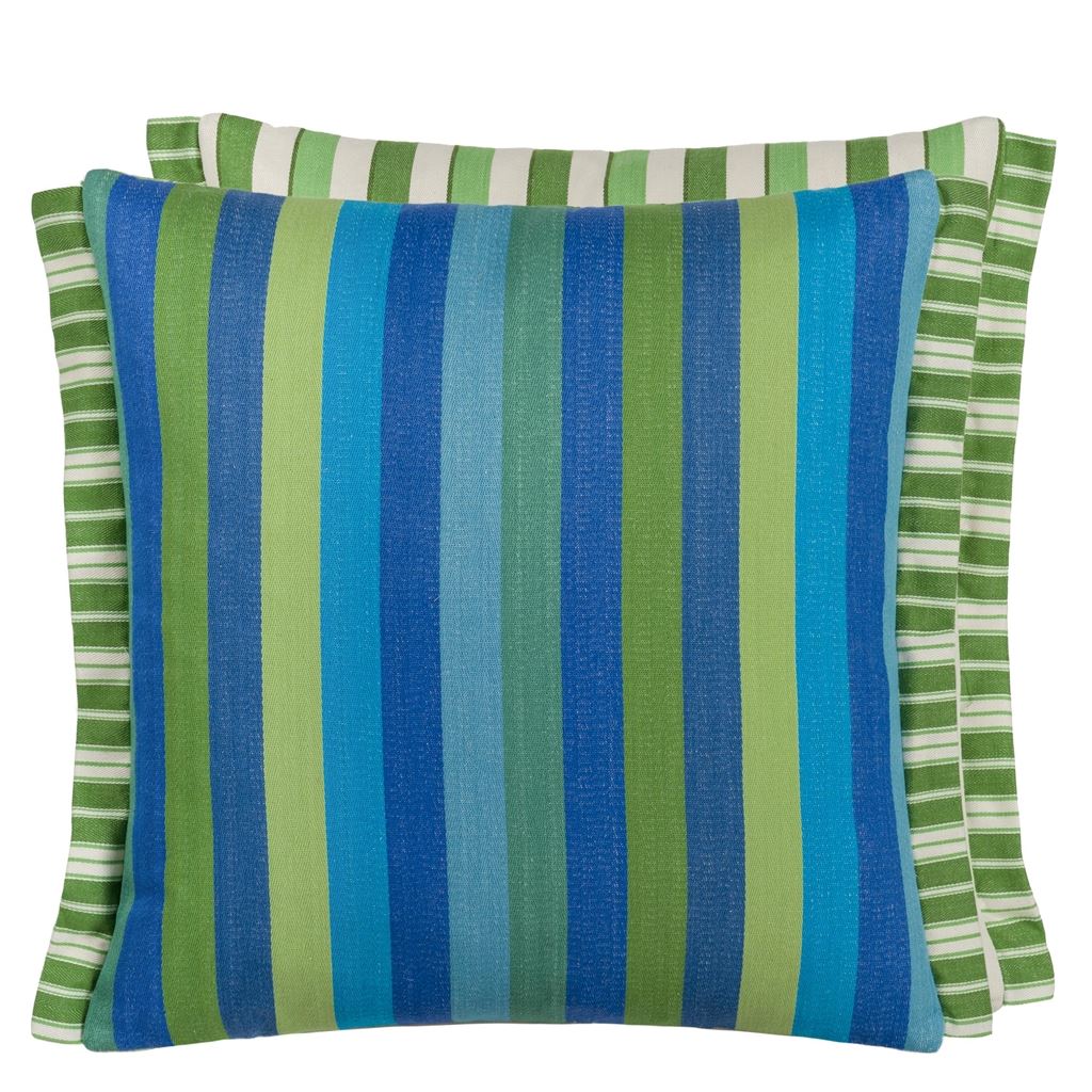 Designers Guild Cork Street Stripe in Cobalt colour