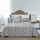 Feuillage Print Bed in Sage Green 