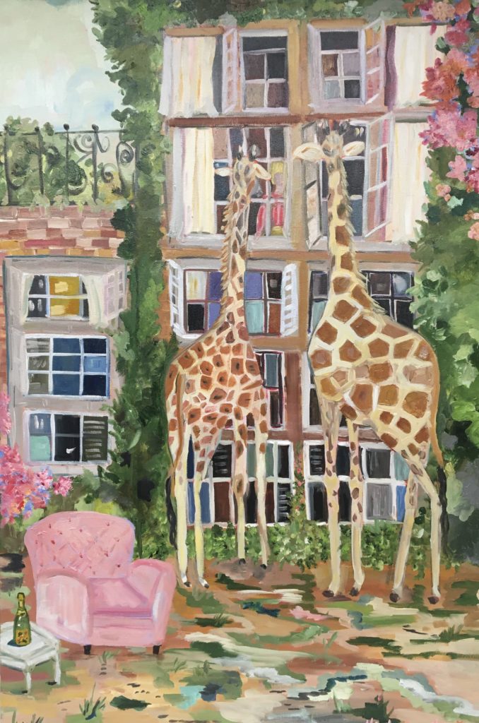 Carpe Diem Papers Giraffe Manor Postcard