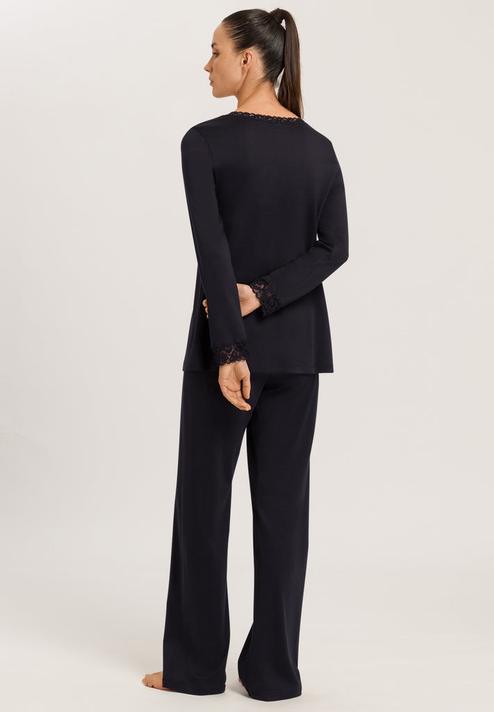 Moments Long Sleeve Pajama - Black