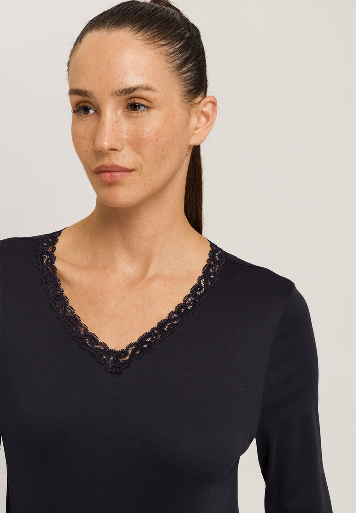 Moments Long Sleeve Pajama - Black