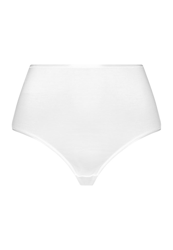 Cotton Seamless Maxi Brief White