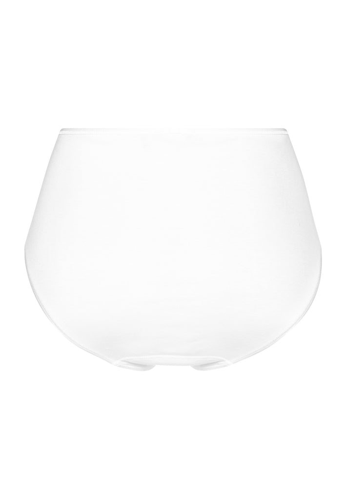 Cotton Seamless Maxi Brief White