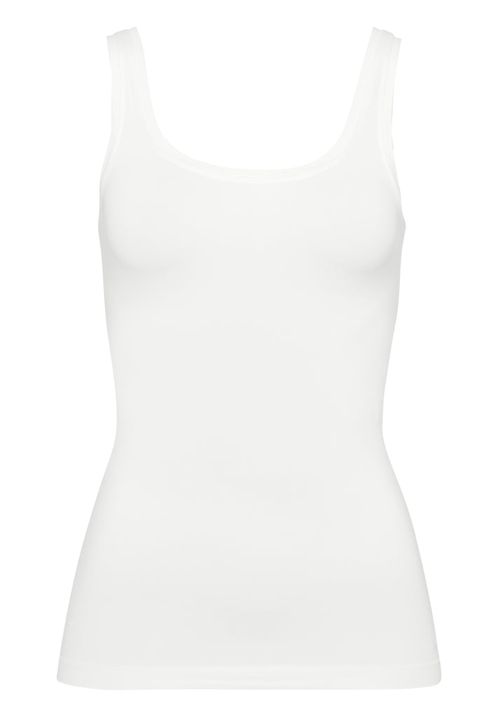 Touch Feeling Tank Top - White