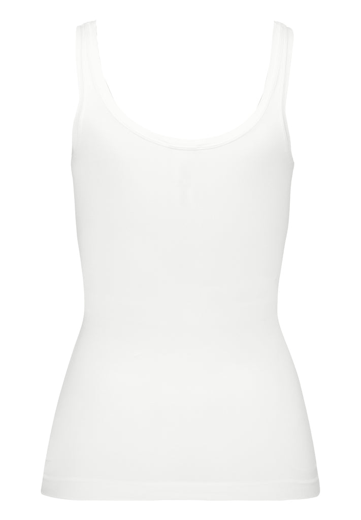 Touch Feeling Tank Top - White