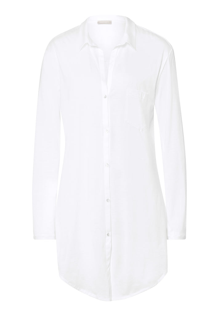 Cotton Deluxe Nightdress - white