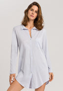 Cotton Deluxe Nightdress - Blue glow