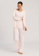 Moments Long Sleeve Pajama - Crystal Pink