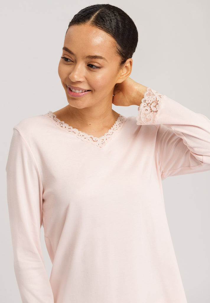 Moments Long Sleeve Pajama - Crystal Pink