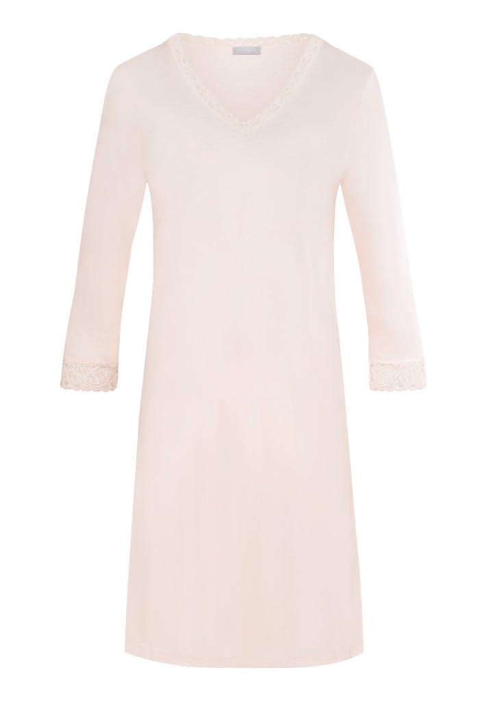 Moments 3/4 Sleeve Nightdress - Crystal Pink