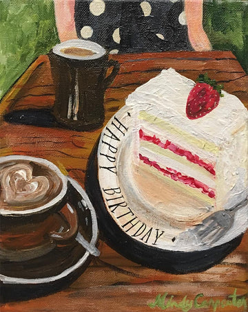 Carpe Diem Papers Happy Birthday Shortcake Greeting Card