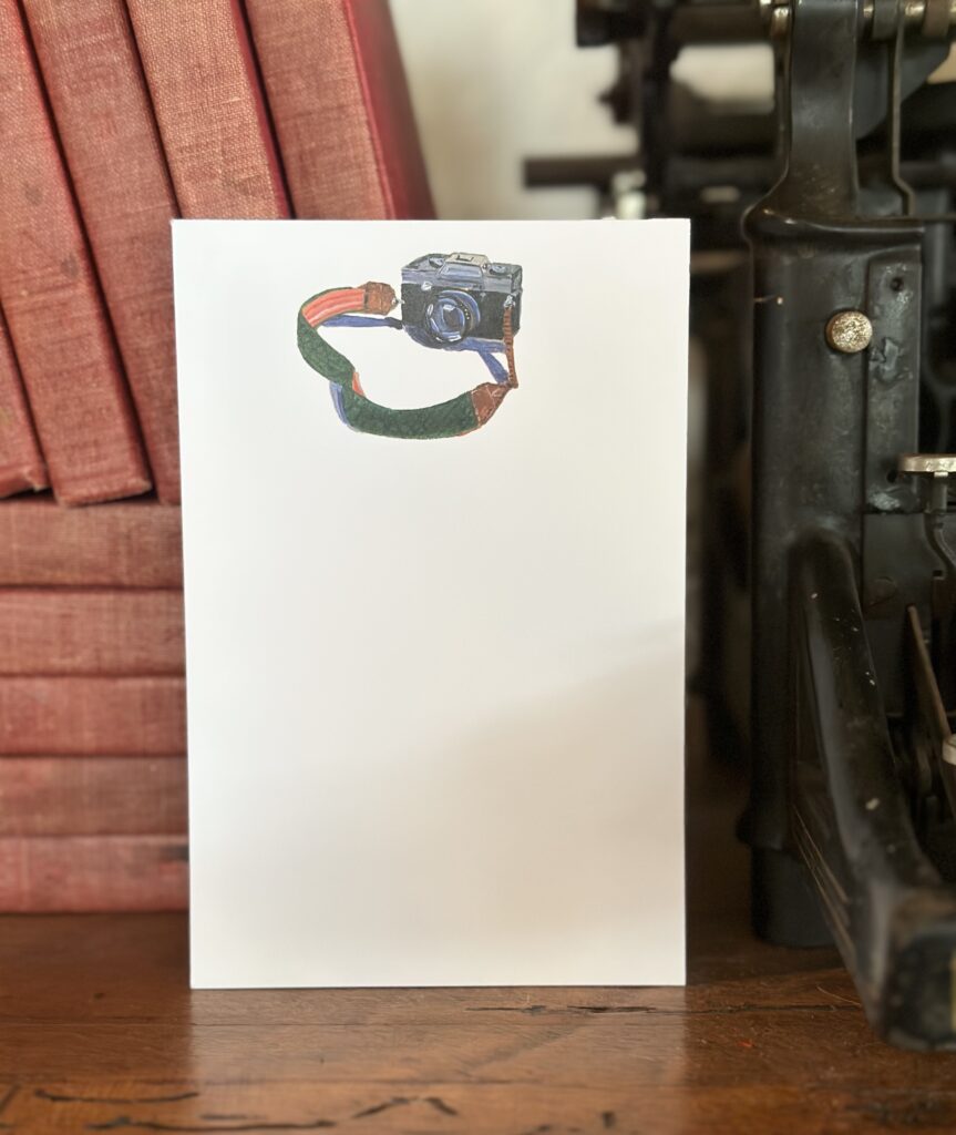 Carpe Diem Papers Vintage Camera Notepad