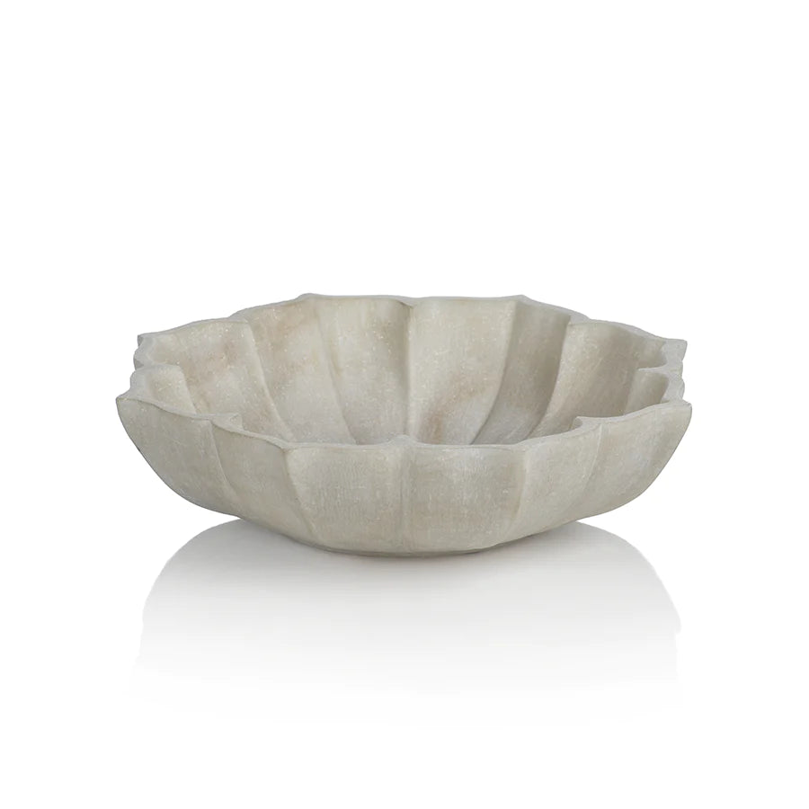 Lotus marble bowl
