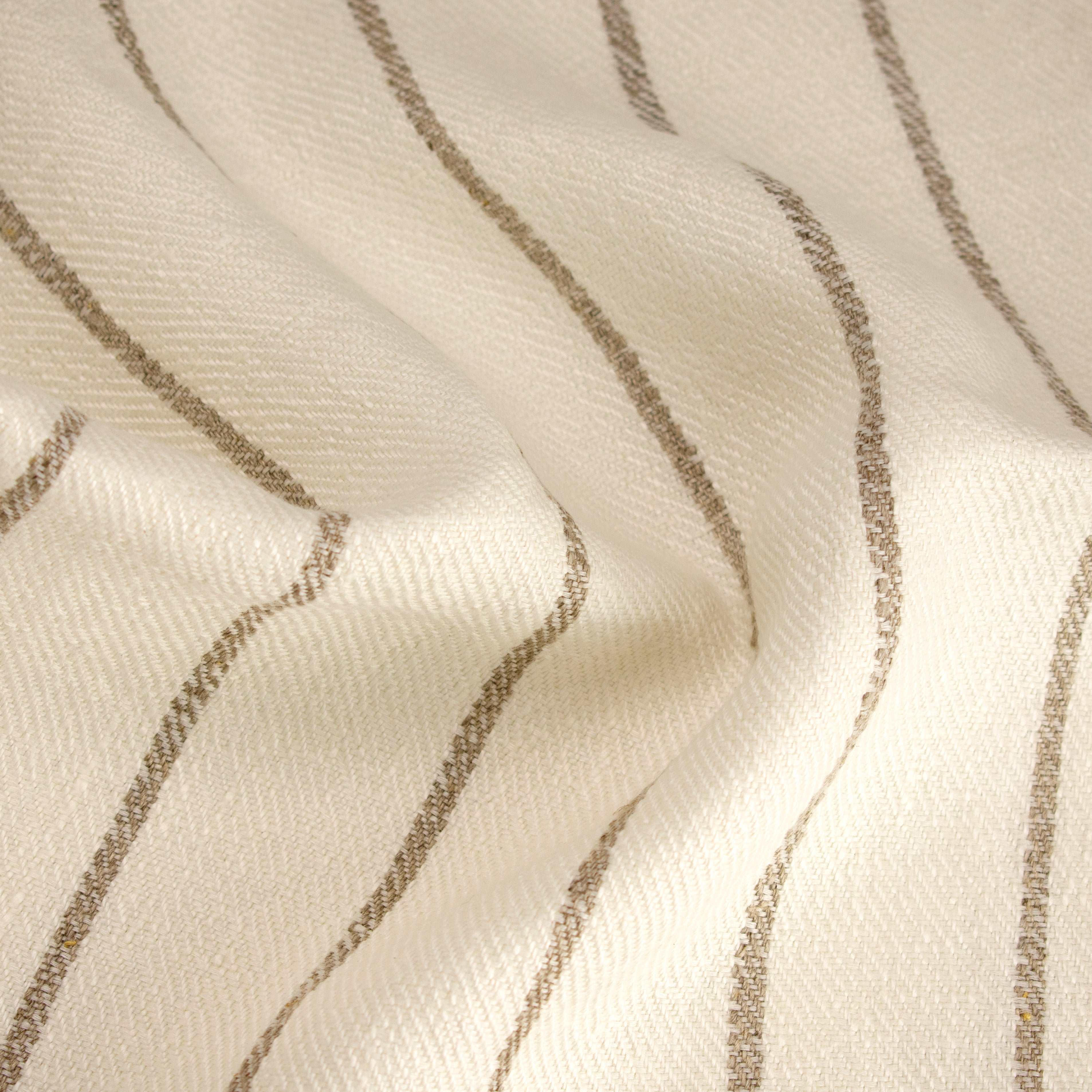 Ivory with natural stripes