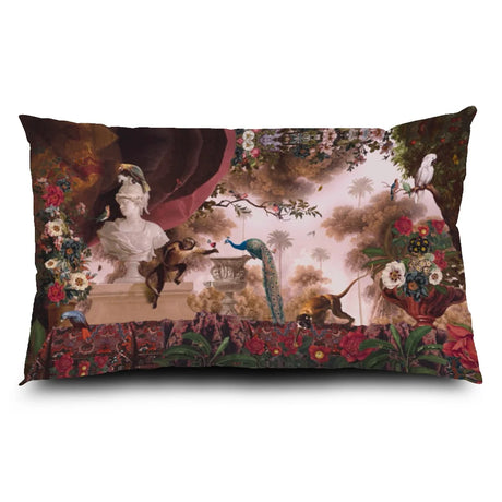 Jardin Oriental 16" x 26" cushion cover Front 