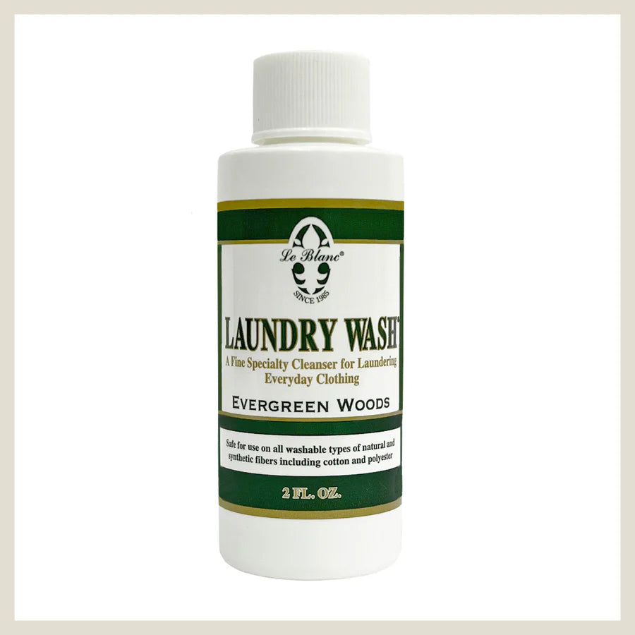 Le Blanc Evergreen Woods Laundry Wash Sample Size