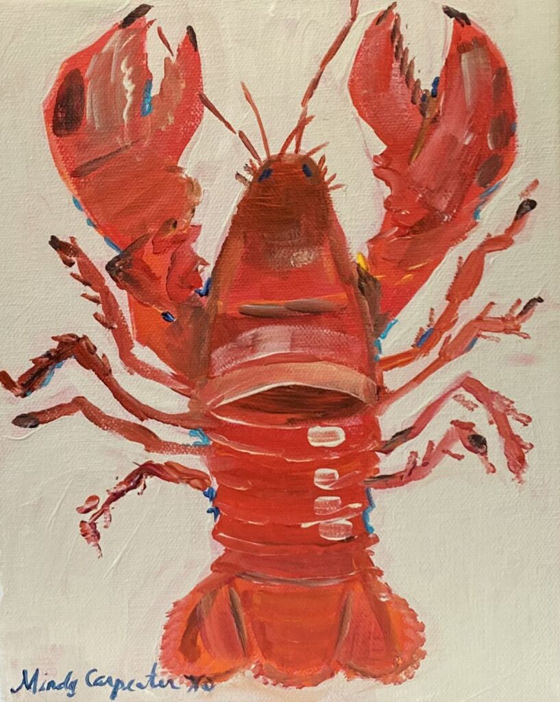 Lobster Greeting Card