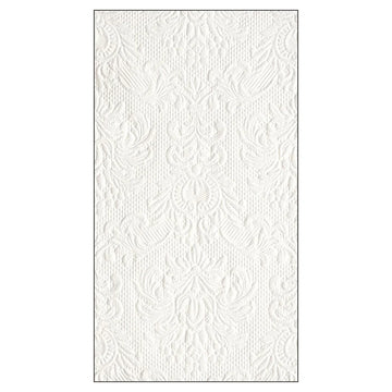 Elegance White Guest Towel/Buffet Napkin