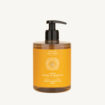 Honey liquid marseille soap.