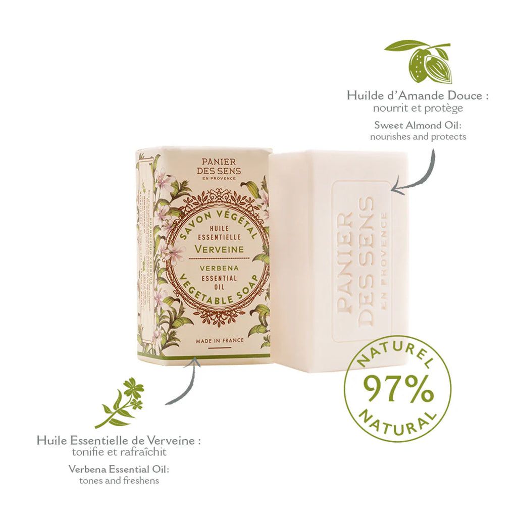 Panier Des Sens Verbena bar soap 