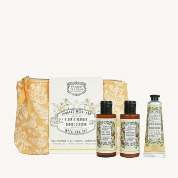 Orange Blossom Body Care Travel Pouch 