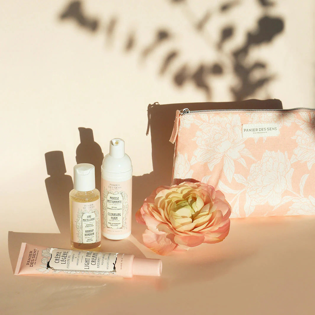 Radiant Peony Face Cream, Makeup Remover, and Cleansing Foam