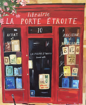 Paris Bookshop Card