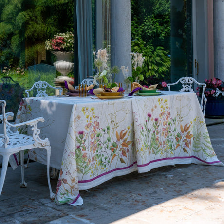 Selvatica flower printed Tablecloth 