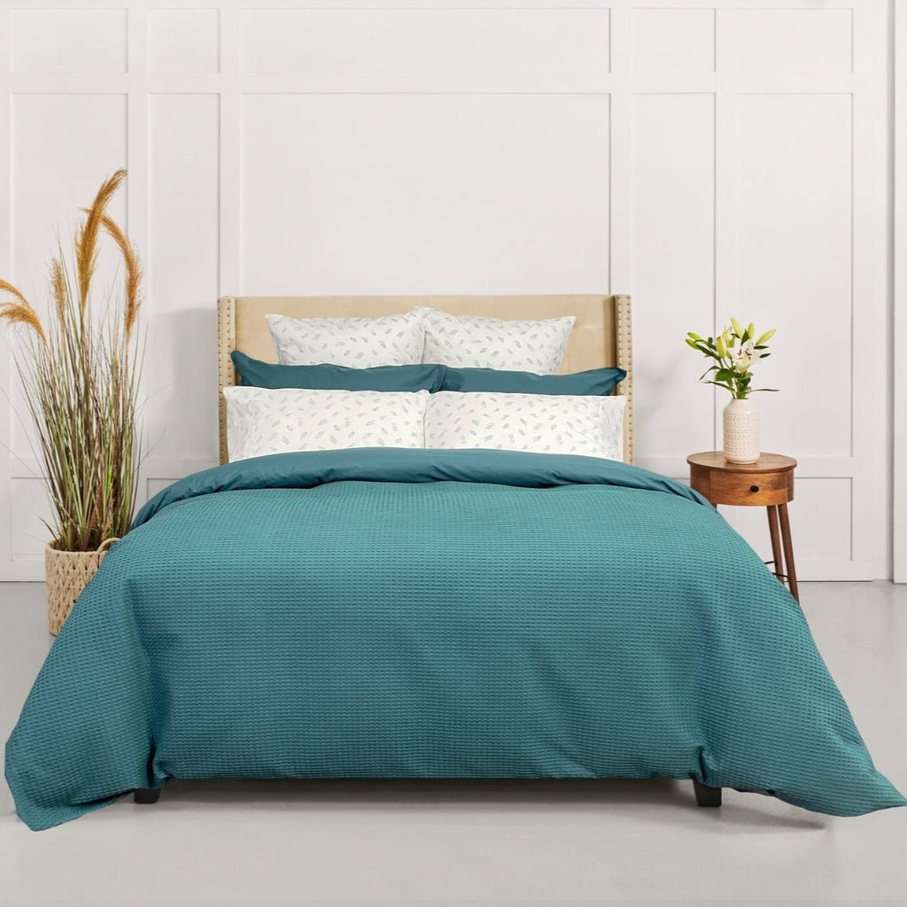 Duvet cover and Sham in Deep Teal 