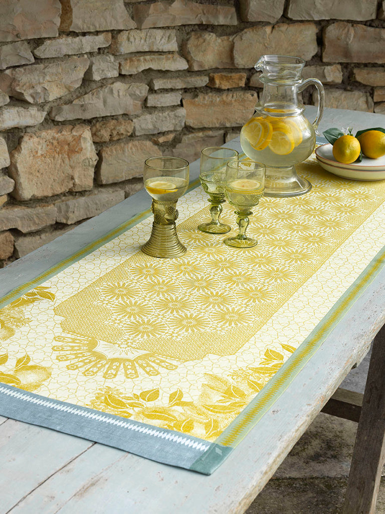 LJF Jardin D'Orient Yellow Runner