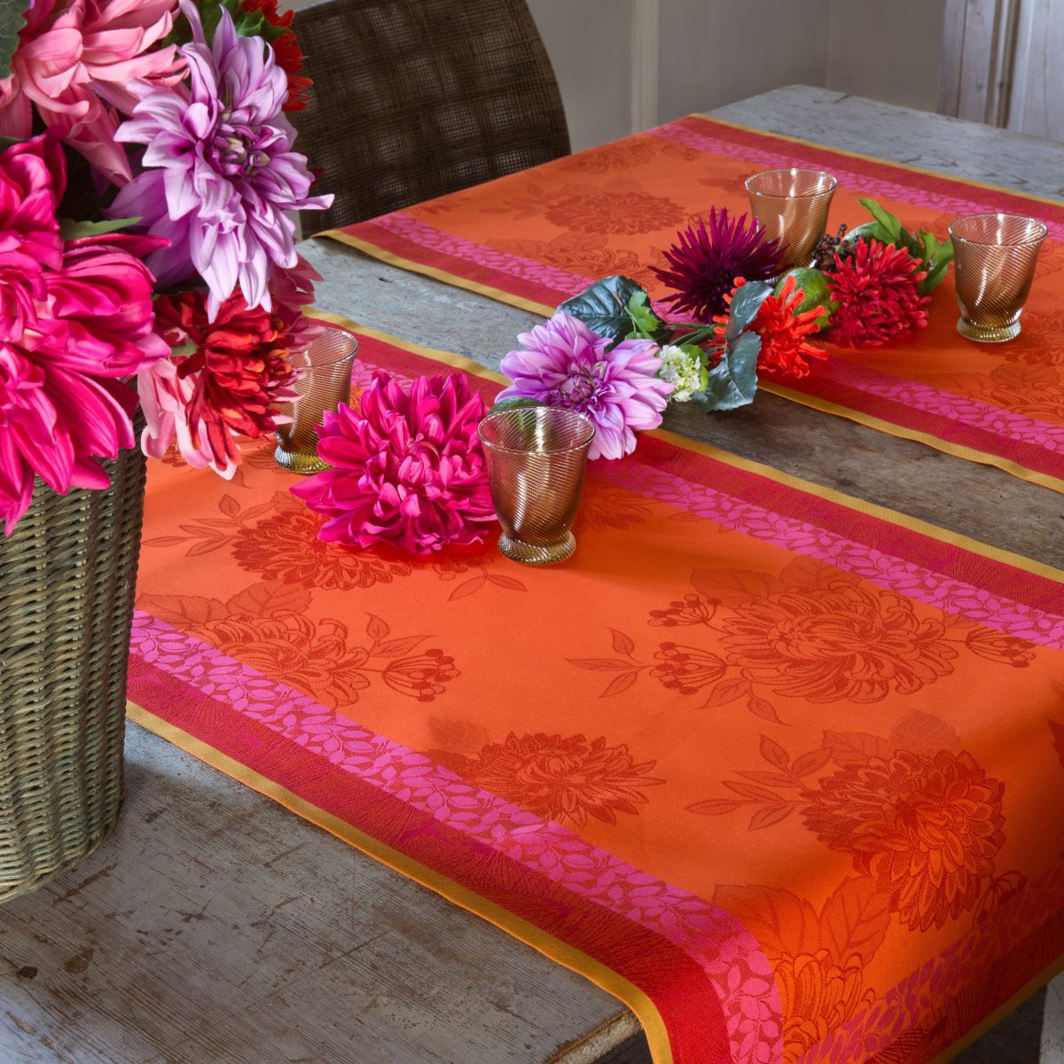 Le Jacquard Français Table Linens – Fino Lino Fine Linens
