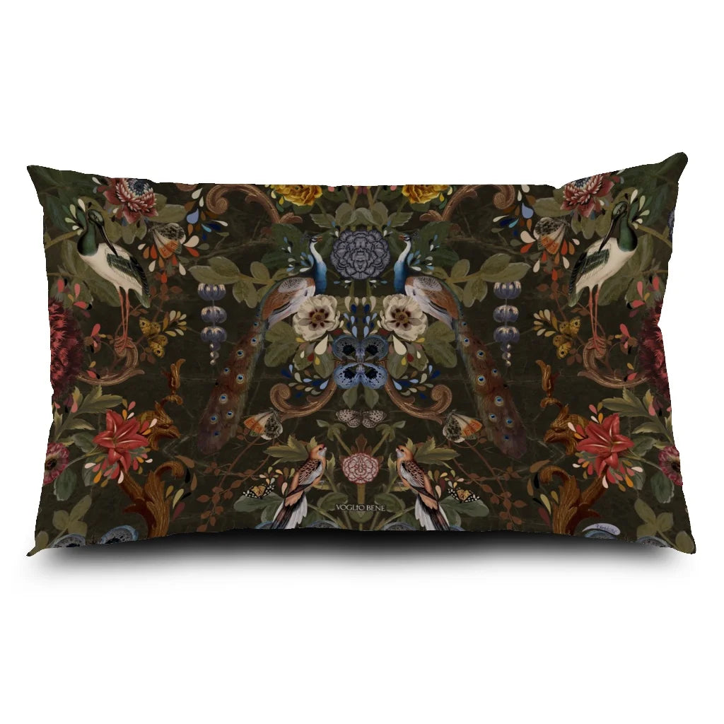 Jungle 16" x 26" cushion cover Back 