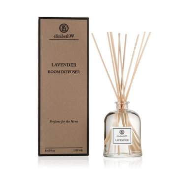 Elizabeth W Lavender Diffuser with Box