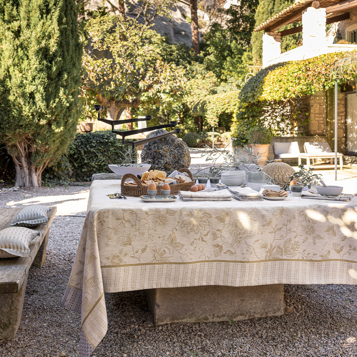 Le Jacquard Français Table Linens – Fino Lino Fine Linens