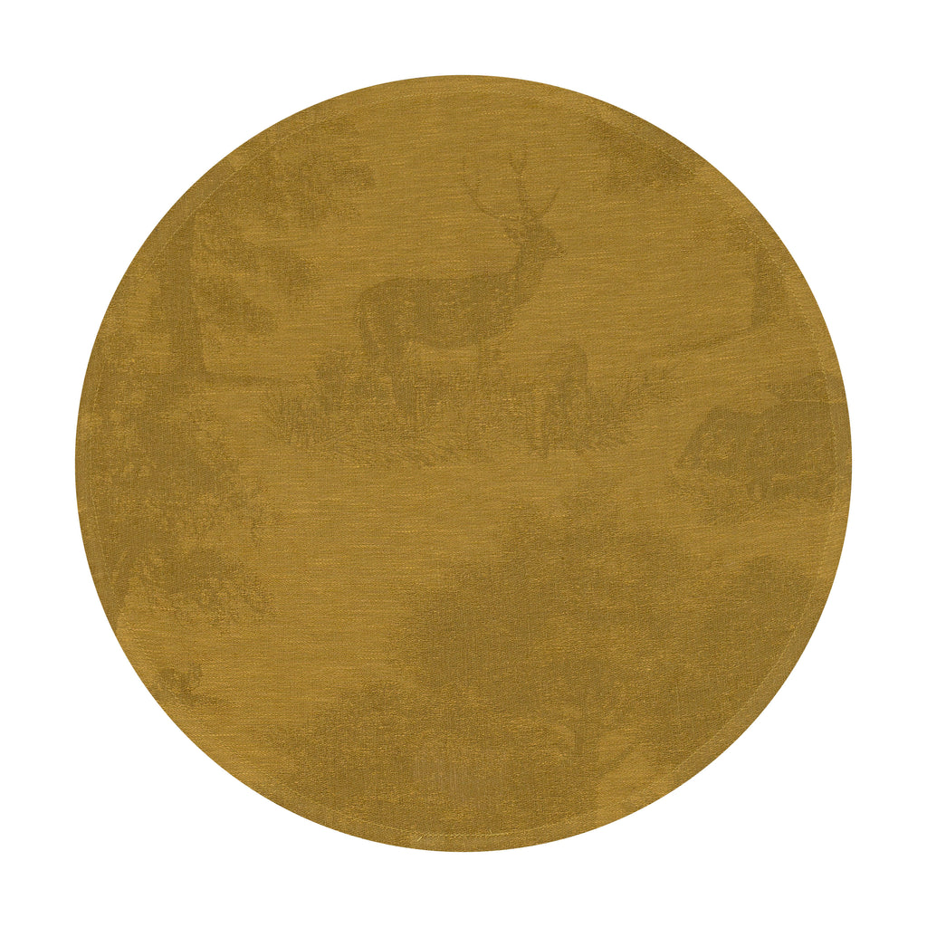 Souveraine Gold  Round Placemat 