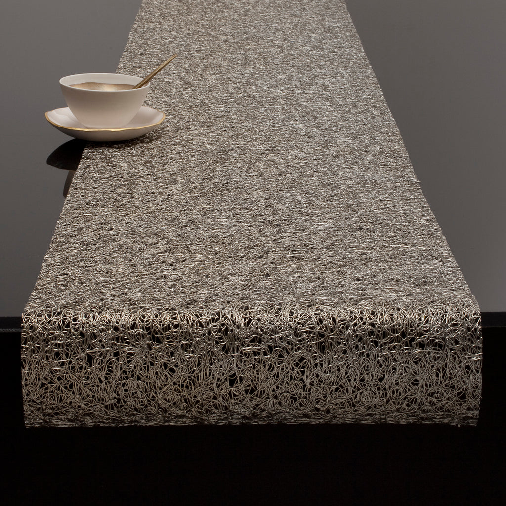 Metallic Lace Runner - Gold